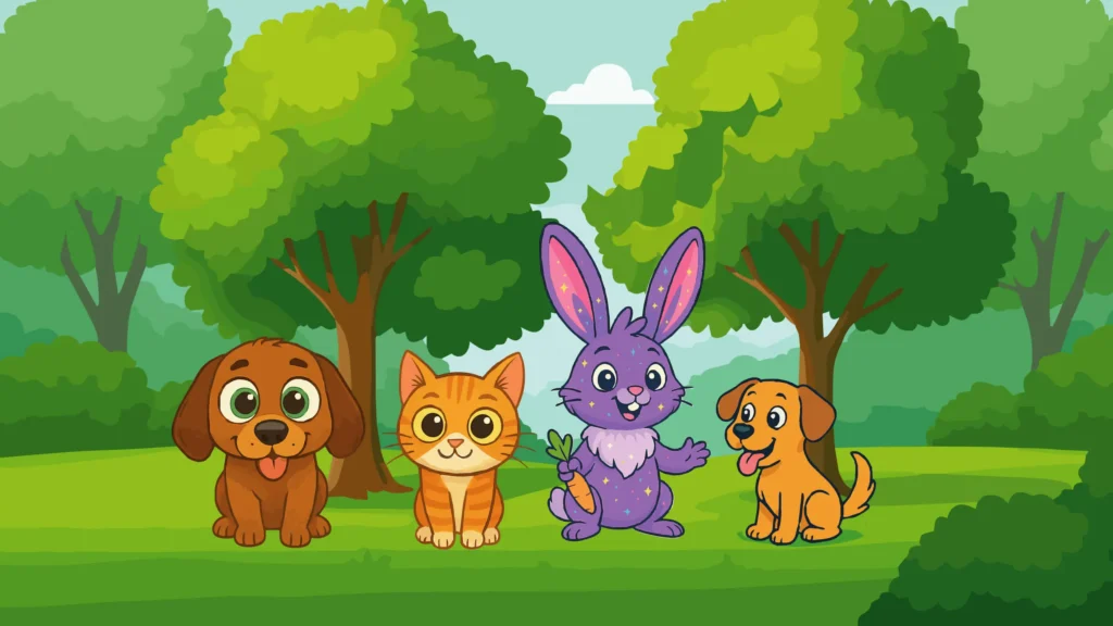 Cats and dogs upside down