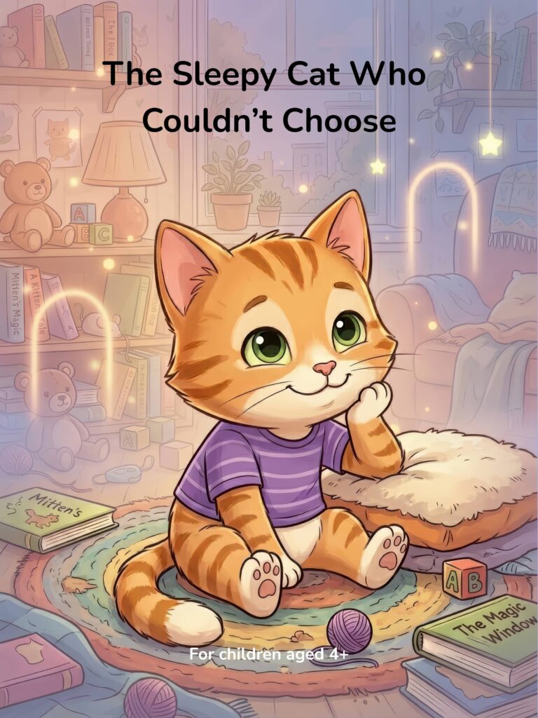 The Sleepy Cat Who Couldn’t Choose