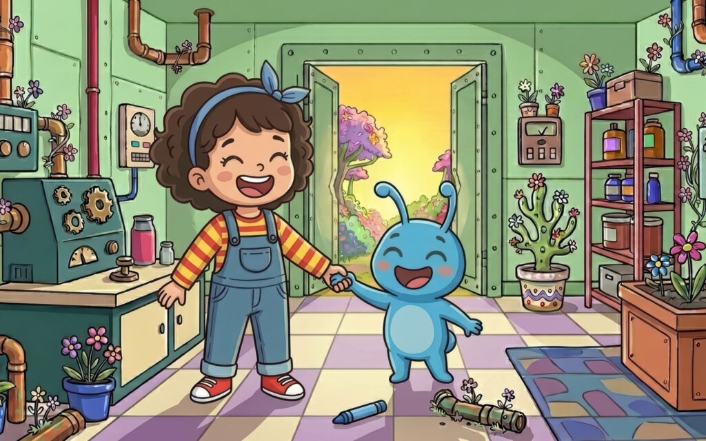 Little Nora in the World of Colors